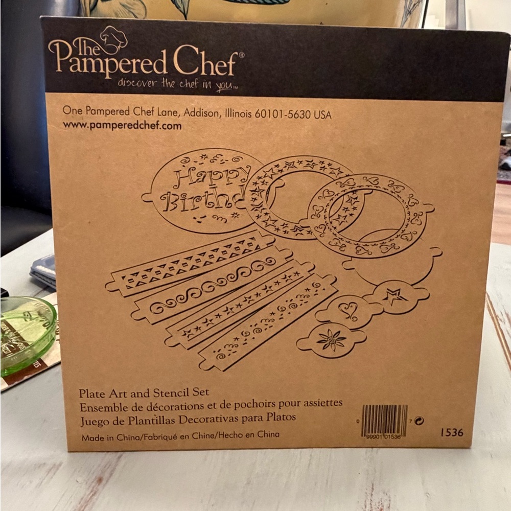 Pampered Chef Brown Kraft Packaging with Logo